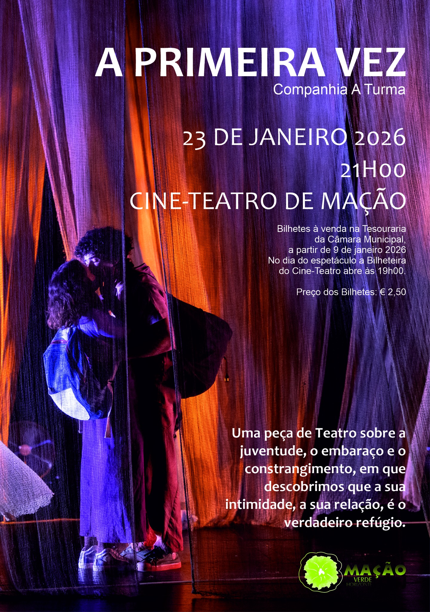 "A PRIMEIRA VEZ" - PEÇA DE TEATRO